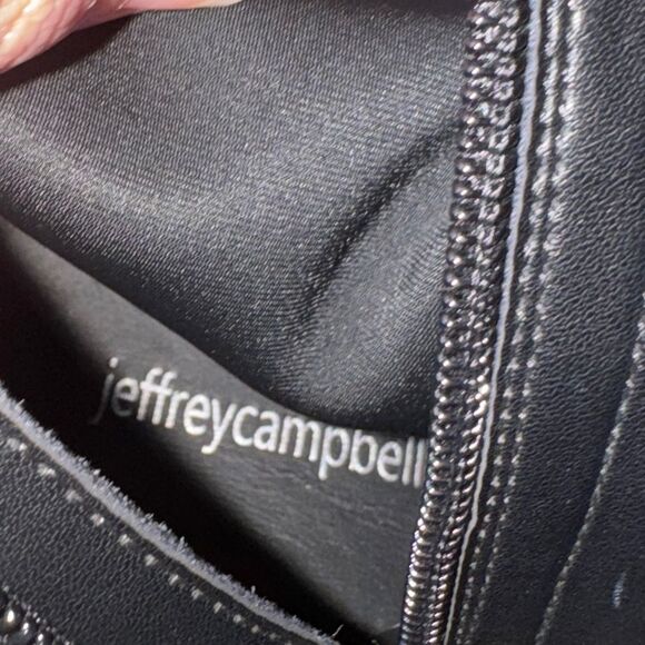 Jeffrey Campbell Knee Boots in Black, Size 6, New without Box MSRP $310 - Picture 6 of 9